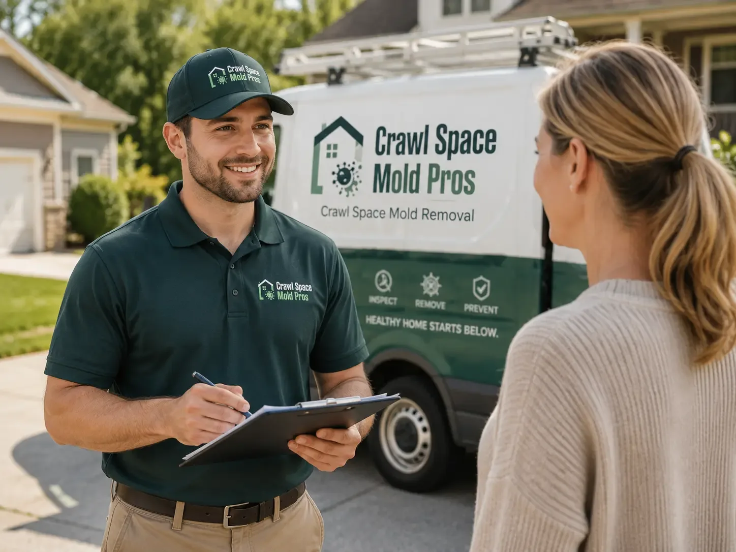 Crawl Space Mold Removal Martensdale, IA FAQs